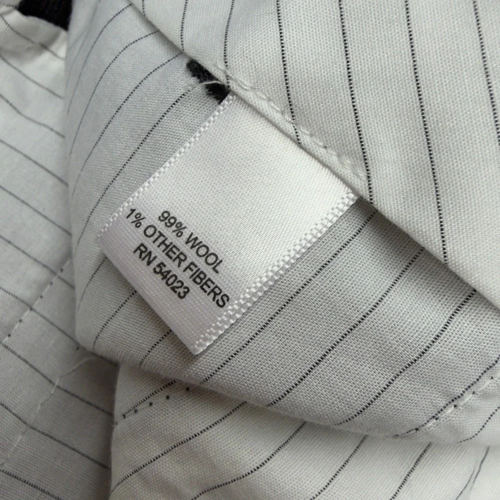 Banana Republic Pants Mens 38x32 Gray Check Wool Modern Fit Trousers Formal